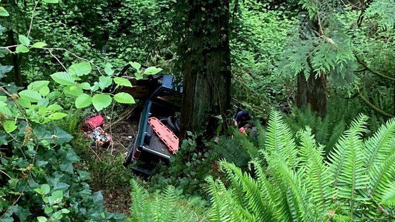 Man found injured at bottom of ravine 5 days after going missing in Cowlitz County