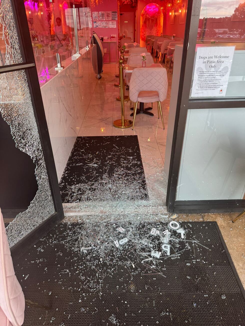 VIDEO: Ladrón rompe el vidrio de negocio hispano para entrar a robar