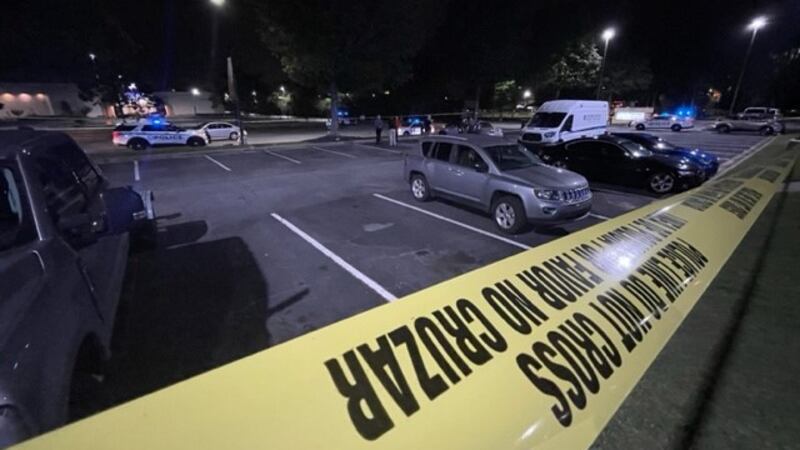 A body was found in the trunk of a car outside of Jeju Sauna on Gwinnett Place Drive.