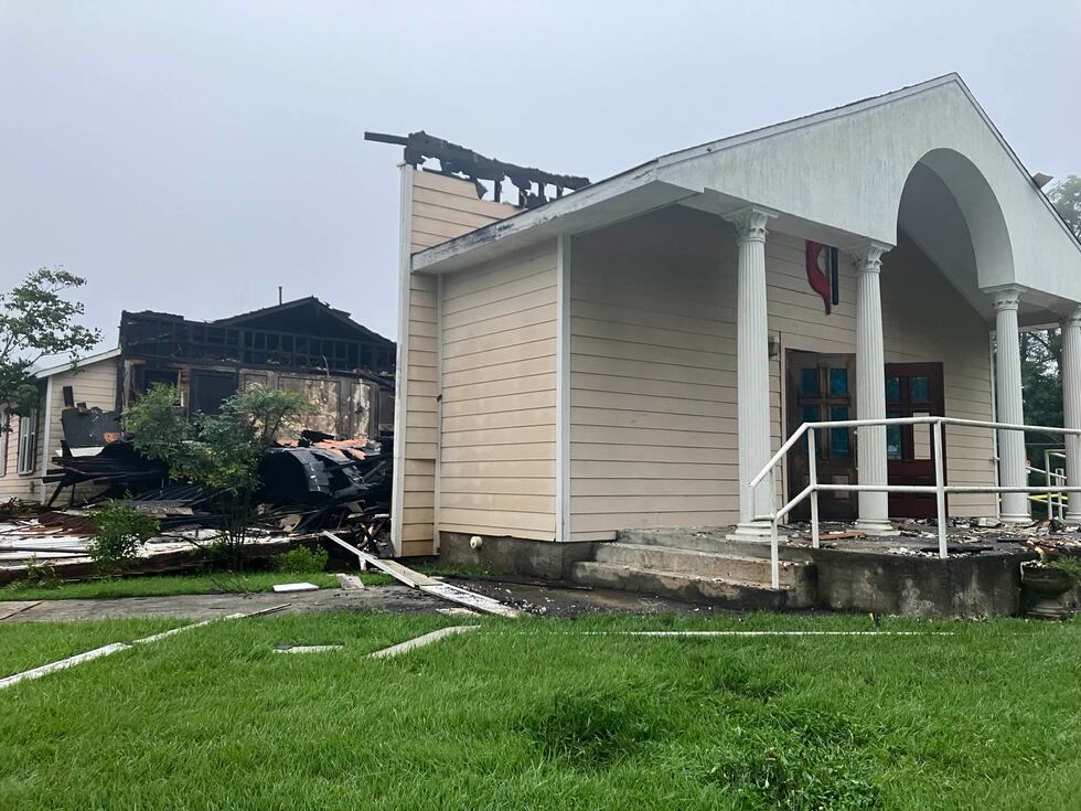 Redan United Methodist Church burned down after lightning strike
