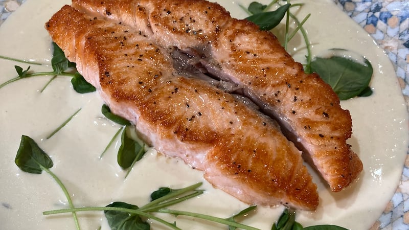Salmon St. Celestine at The Friar's Table