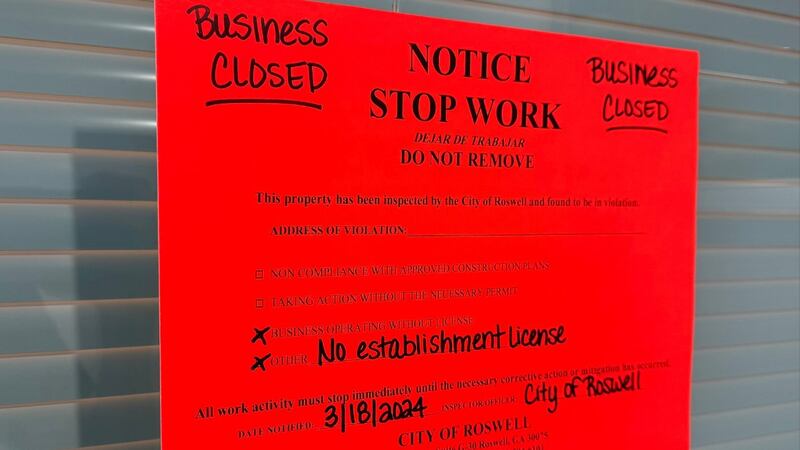 El Departamento de Policía de Roswell señaló que en lo que va de año 16 salones de masajes han...