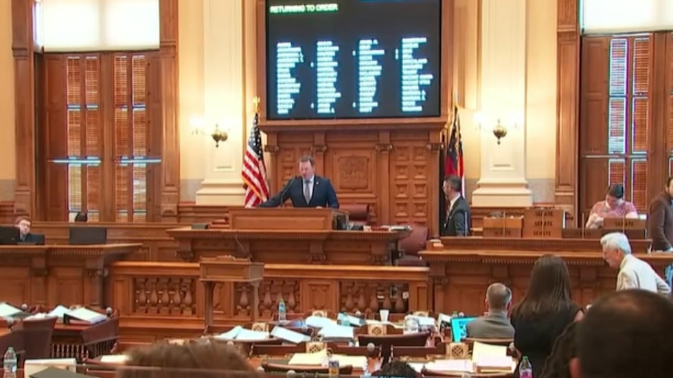 Georgia lawmakers meet in General Assembly