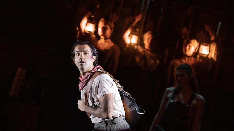 El actor puertorriqueño José Contreras como Orpheus, el rol principal en el aclamado musical...