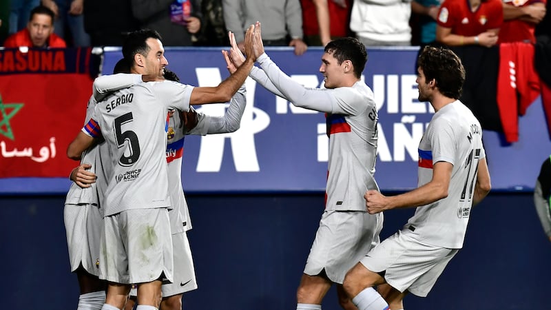En la tabla de posiciones de La Liga quedó en primer lugar el Barcelona, antes del parón...