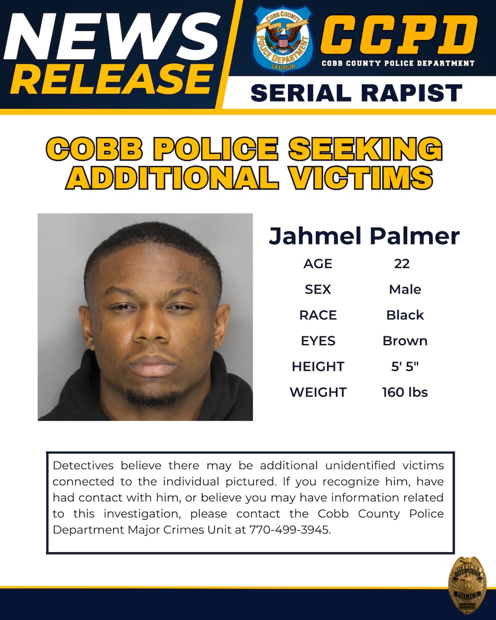 Jahmel Palmer.