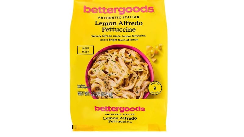 La pasta congelada vendida en Walmart bajo la marca Bettergoods ha sido retirada debido a una...