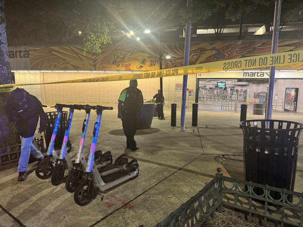 La estación de Five Points, que tuvo que suspender sus operaciones tras el incidente, aumentó...