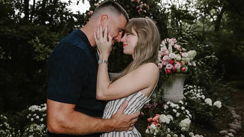 Taylor Swift and Travis Kelce are engaged.