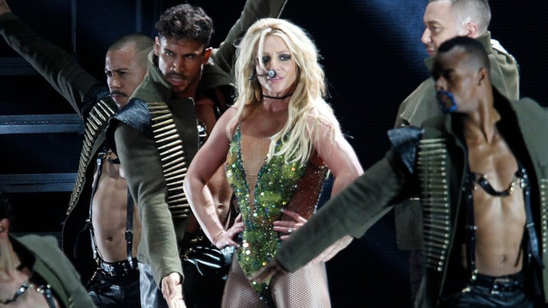 ARCHIVO - Britney Spears durante su concierto en Taipei, Taiwán, el 13 de junio de 2017. (Foto...