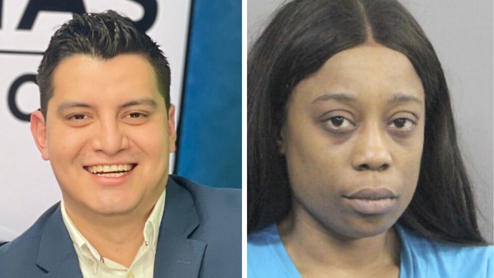 Adan Manzano (izquierda) murió en Nueva Orleans y en el caso está vinculada Danette Colbert...