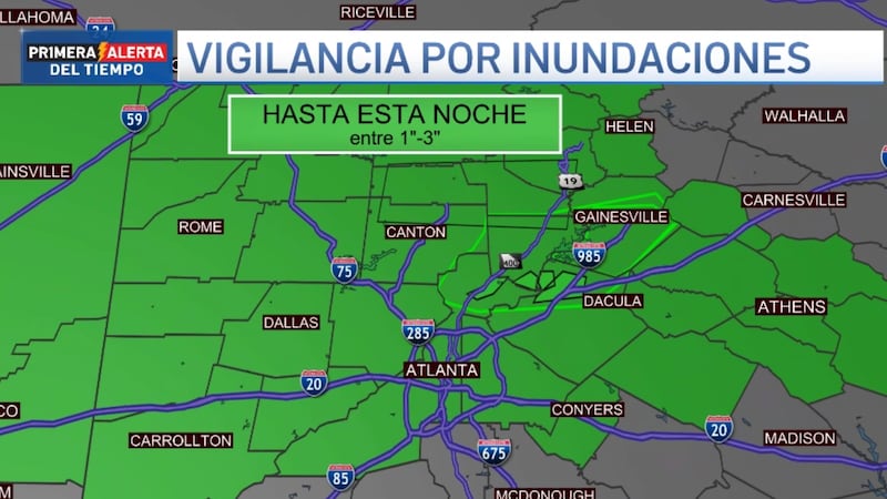 Vigilancia por inundaciones