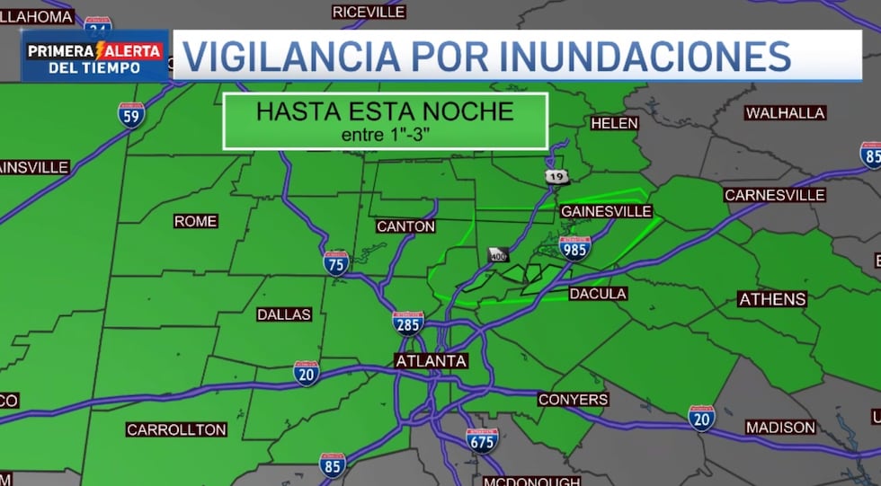 Vigilancia por inundaciones