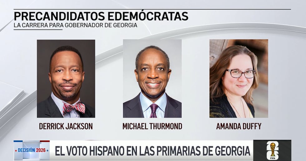 Aspirantes a la gobernación de Georgia.