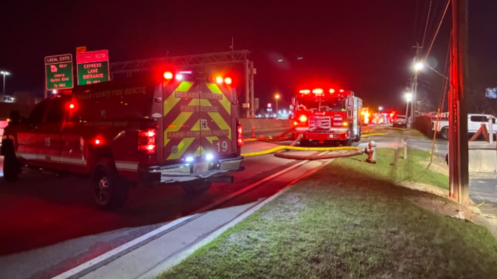Multi-vehicle fire in DeKalb County