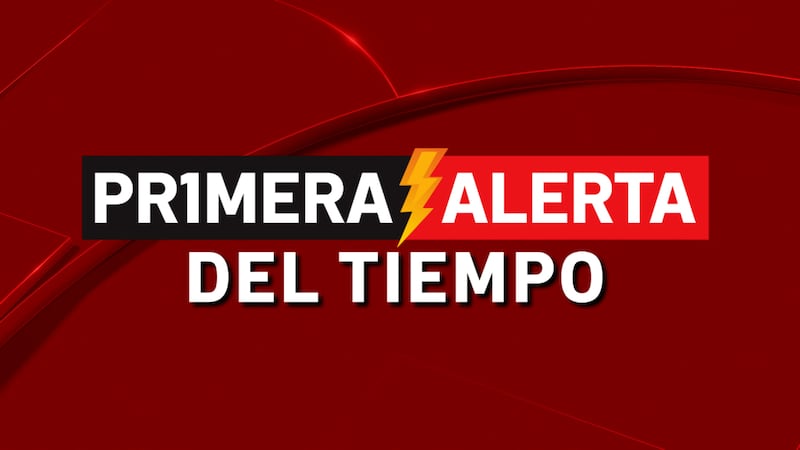 Primera alerta del tiempo