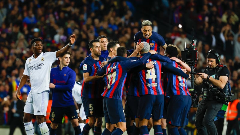 real madrid vs barcelona partidos