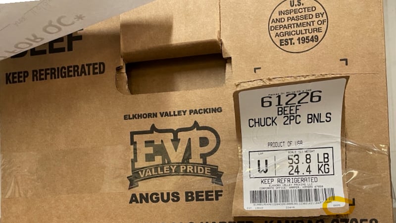 Elkhorn Valley Packing anunció el retiro del mercado de su producto de carne de res deshuesada...