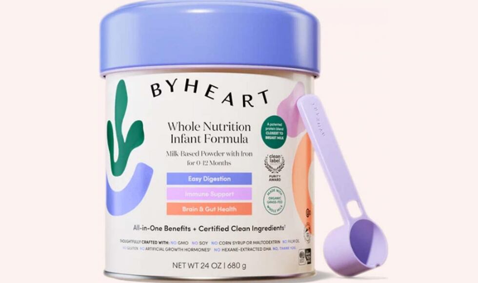 ByHeart amplió el retiro voluntario de dos lotes anunciados el sábado a todos los productos en...