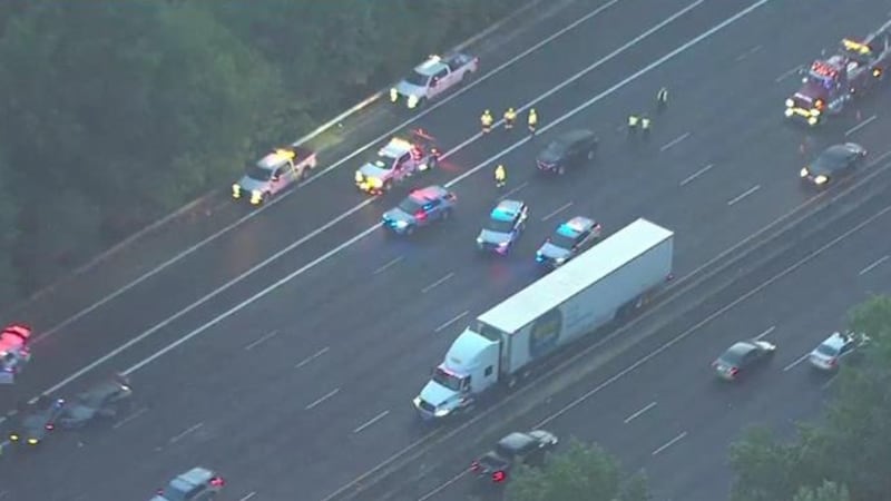 Accidente mortal en la I-285.