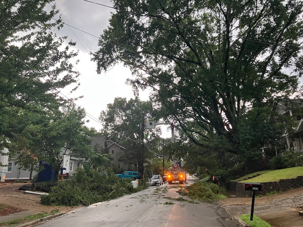 La caída de un árbol daña líneas eléctricas en Midtown
