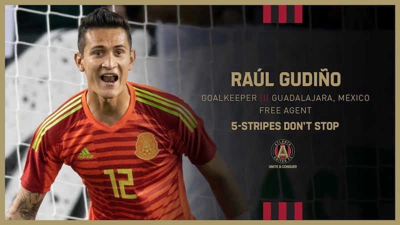 Raúl Gudiño nuevo fichaje de Atlanta United
