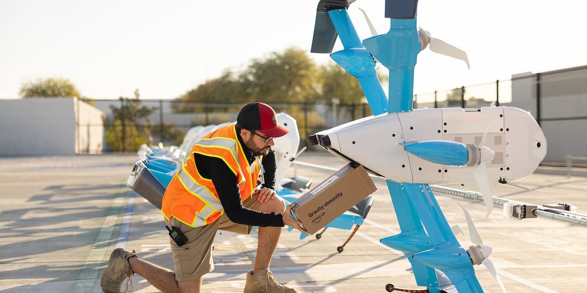 Amazon lleva sus drones de reparto a casi 500 ciudades