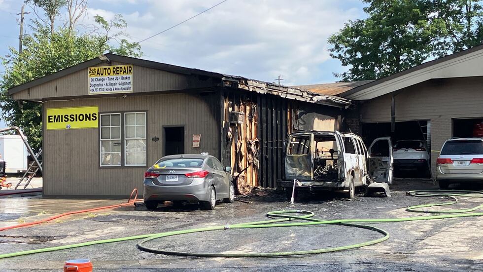 Max Auto Repair fire, July 20, 2025