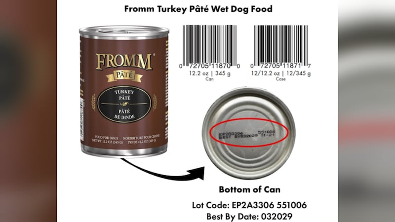 Pâté Wet Dog Food
