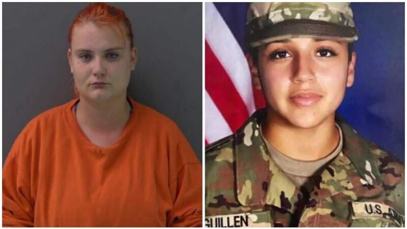 Cecily Aguilar (izq), condenada a 30 años de prisión por ayudar a ocultar el cuerpo de Vanessa...