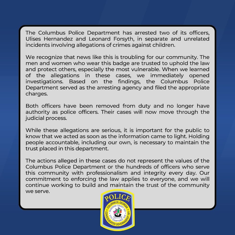 Policía de Columbus