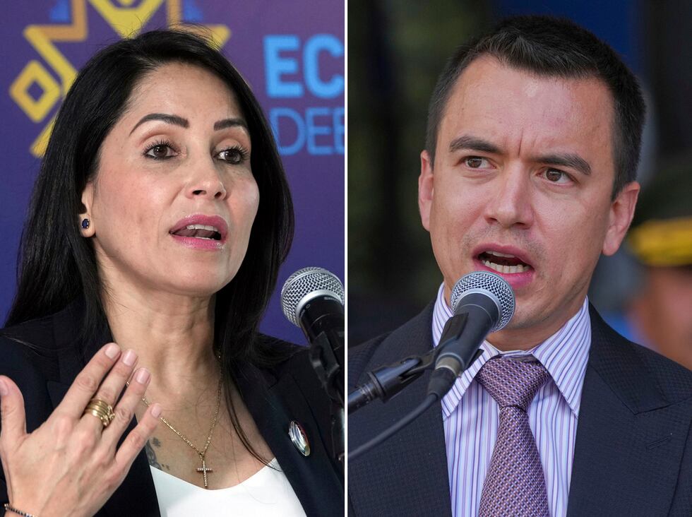 Elecciones en Ecuador: decide si gira a la izquierda con González o sigue mano dura de Noboa