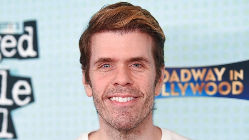 Perez Hilton arrives at the opening night red carpet for "Jagged Little Pill" on Wednesday,...