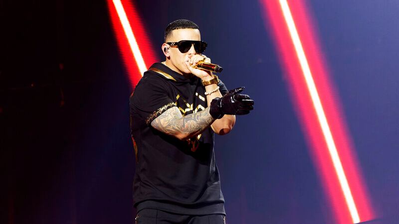 Daddy Yankee se presenta durante su gira de despedida 'La 'Última Vuelta' (The Last Round) en...