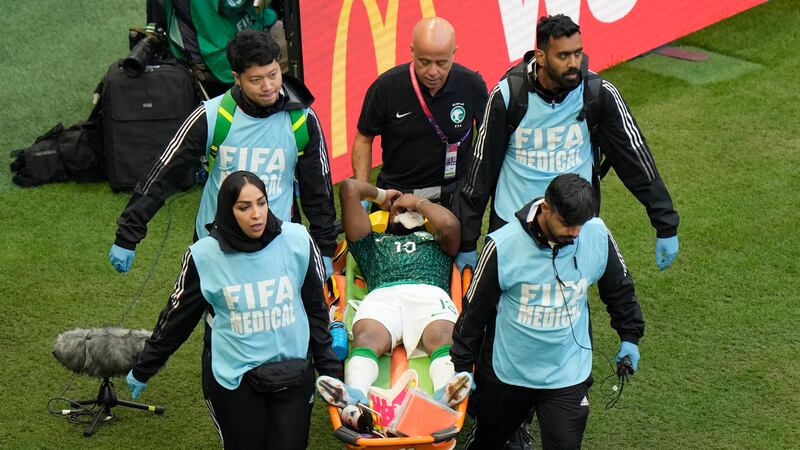 Al-Shahrani lesionado en la copa mundial qatar 2022