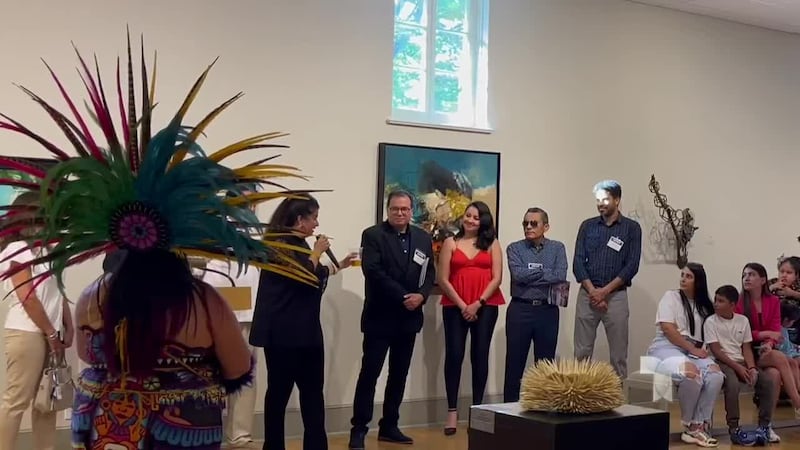 Congrega 25 artistas latinoamericanos que representan un total de 13 países