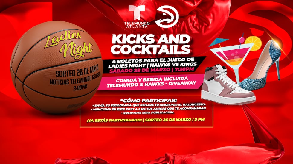 Telemundo Atlanta y los Atlanta Hawks se unen para regalarte una experiencia única