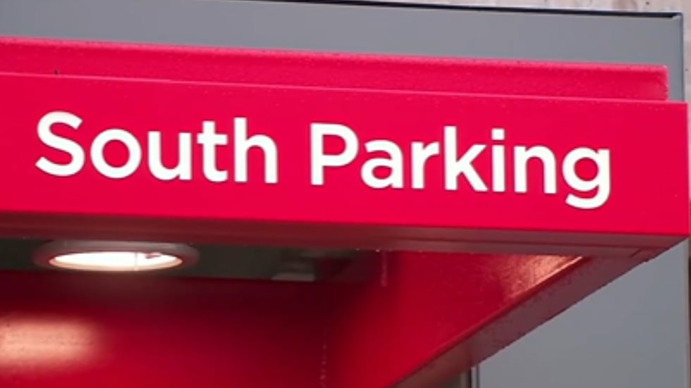 New south parking deck at Atlanta airport