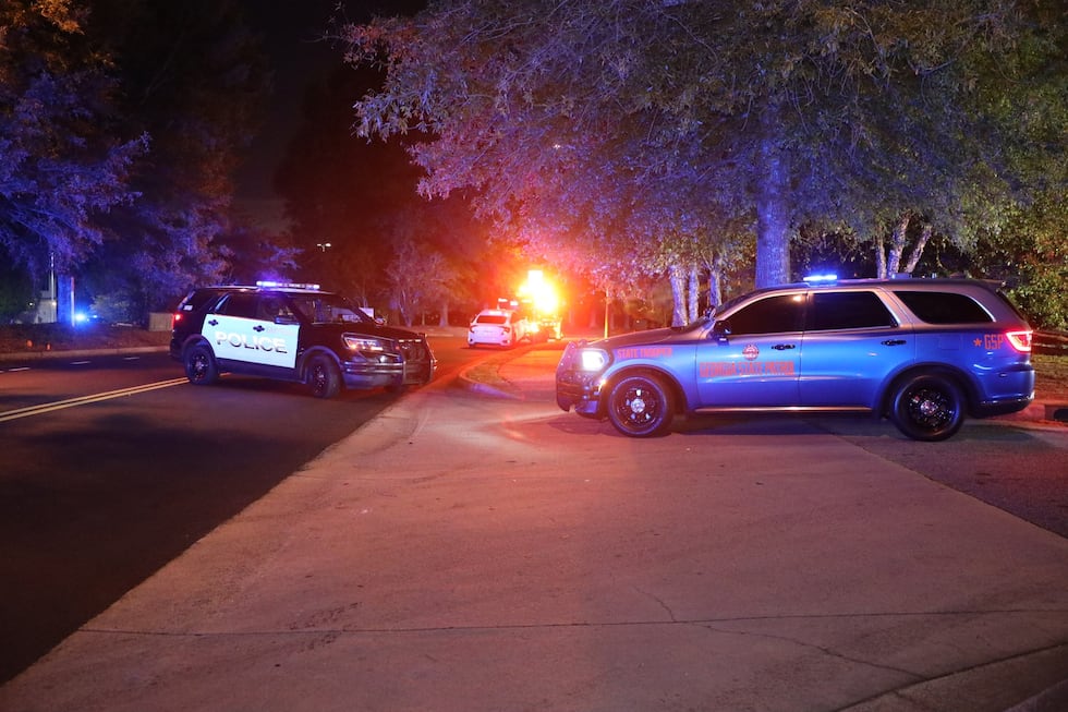 Retén policial en Smyrna.