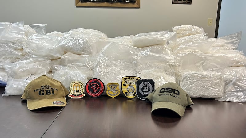 Incautación histórica de metanfetamina en metro Atlanta