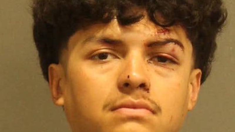Eric Escalante de 18 años de edad, fue detenido por la policía de Nashville luego de provocar...