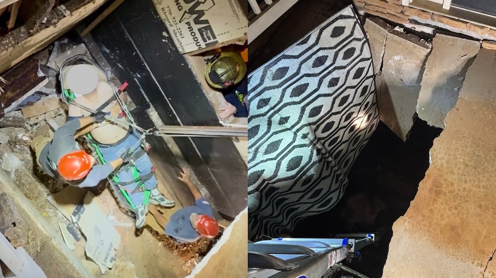The Athens-Clarke County Fire Department Technical Rescue Team helped save a man who fell...