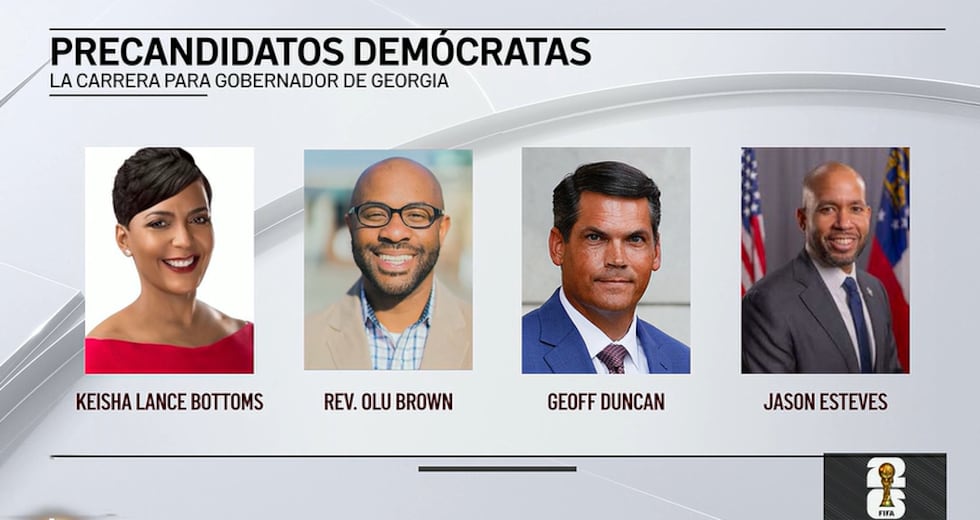 Aspirantes a la gobernación de Georgia.