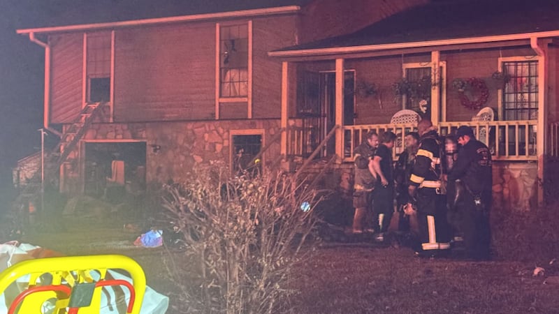 Overnight house fire in DeKalb County's Ellenwood