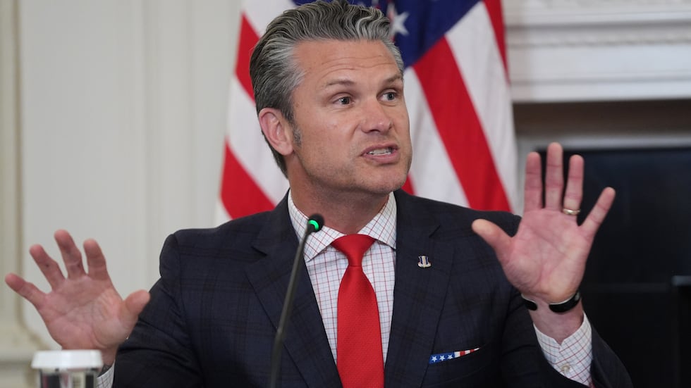 Pete Hegseth.