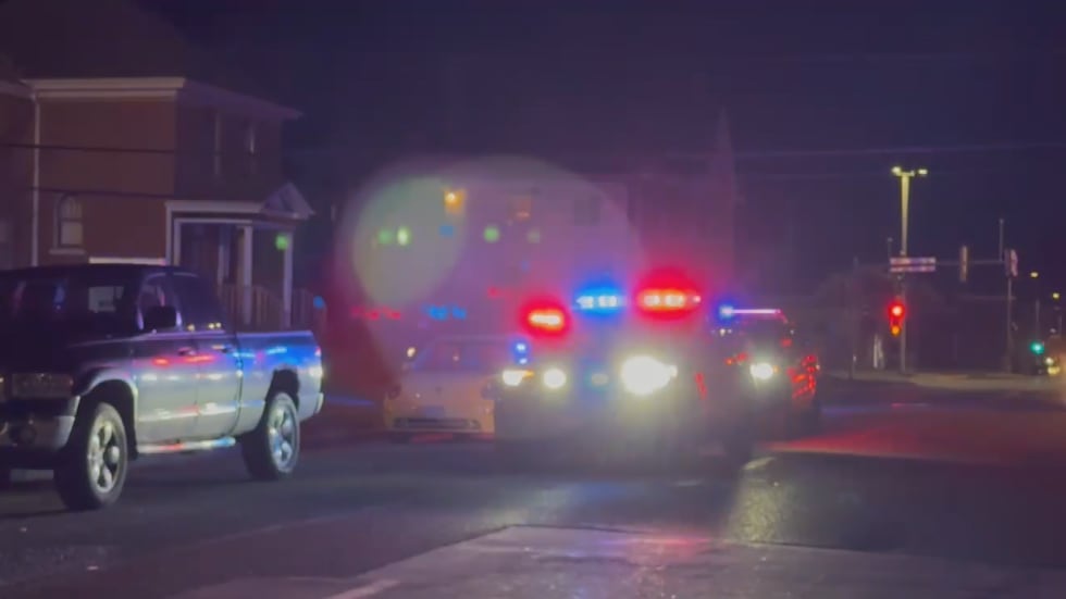 QPD responded to a report of a pedestrian in a hit-and-run Sunday evening.