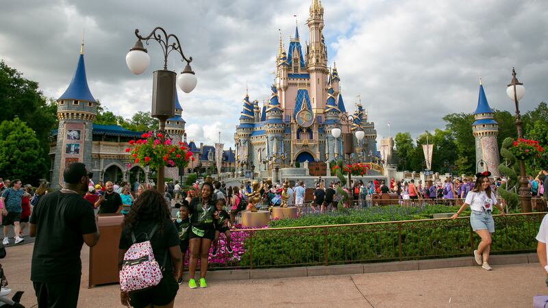 Foto de archivo de Magic Kingdom.