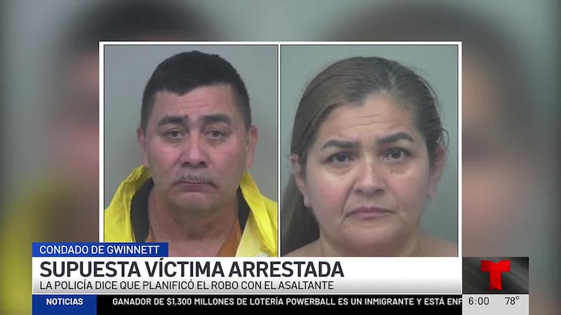 Víctima y sospechoso de robo, ambos en la cárcel de Gwinnett. La policía dice que son cómplices