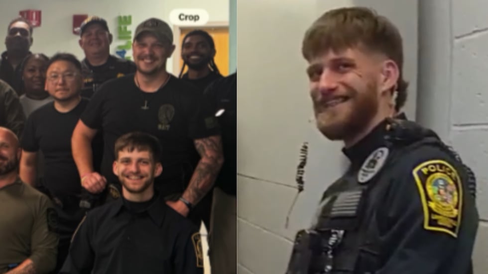 Lawrenceville Police Officer Travis Clarke