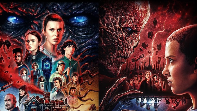 stranger things serie animada